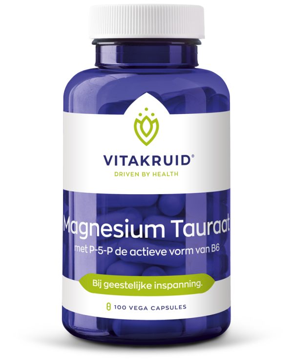 Magnesium Tauraat met P-5-P 100