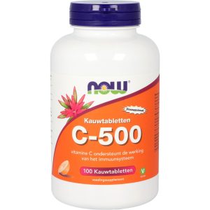 C-500 Kauwtabletten Sinaasappelsmaak