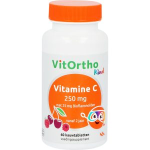Vitamine C 250 mg met 25 mg Bioflavonoïden Kind