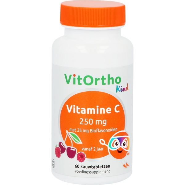 Vitamine C 250 mg met 25 mg Bioflavonoïden Kind