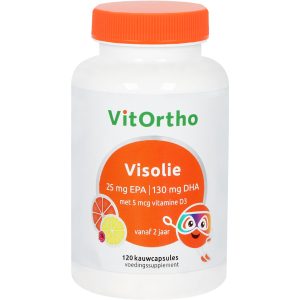 Visolie 25 mg EPA | 130 mg DHA Kind