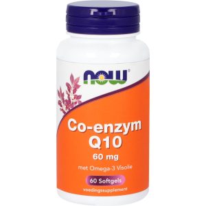 Co-enzym Q10 60 mg met Omega-3 Visolie