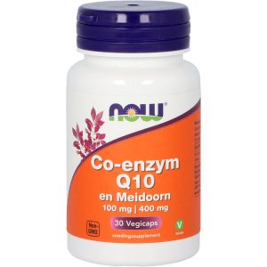 Co-enzym Q10 100 mg en Meidoorn 400 mg
